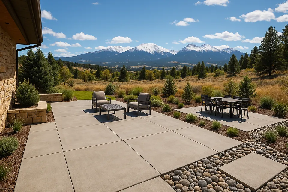 concrete in outdoor spaces