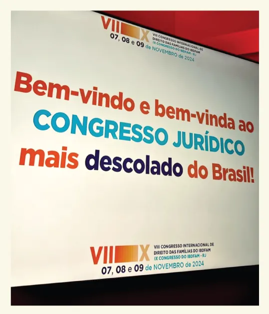 1 VIll Congresso Internacional do IBDFAM: